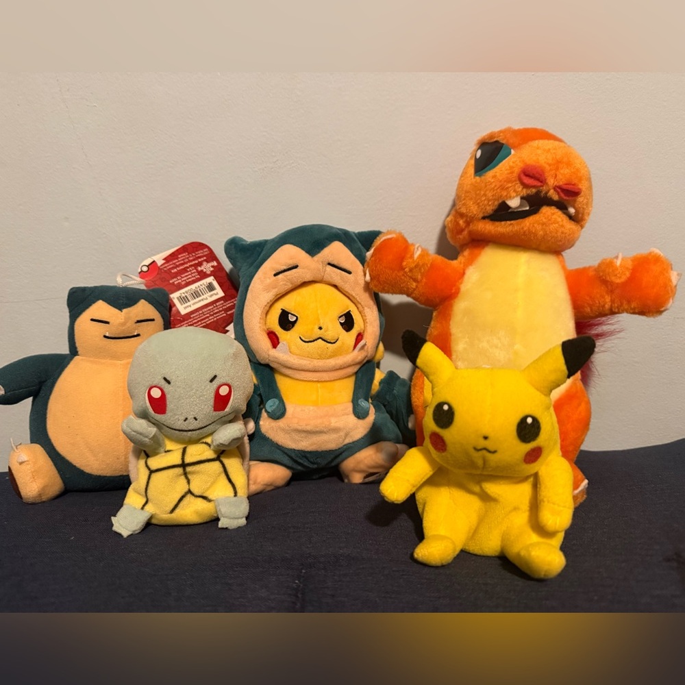 Pokemon Stuffed Animals from Game Stop